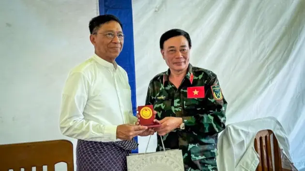 Myanmar đánh giá cao lực lượng cứu hộ Việt Nam