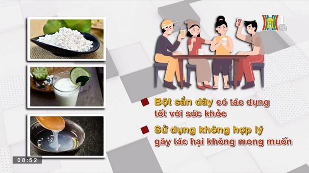 Uống bột sắn dây đúng cách | Nói về dinh dưỡng | 08/10/2023
