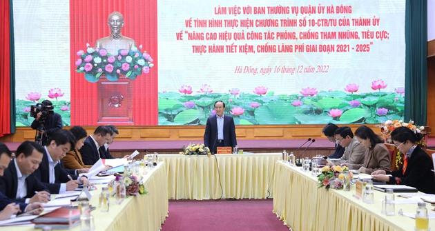 Hà Nội: Quyết liệt trong công tác phòng, chống tham nhũng