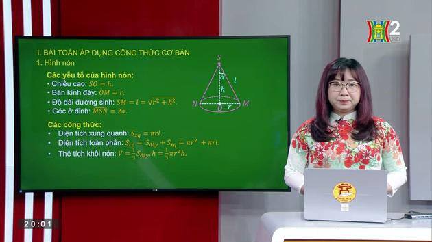 Ôn thi môn Toán: Mặt nón - mặt trụ - mặt cầu