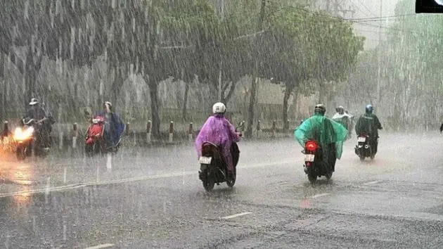 Dự báo thời tiết 21/6, Hà Nội mưa to vào chiều tối