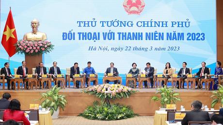 Hội nghị Thủ tướng đối thoại với thanh niên năm 2023