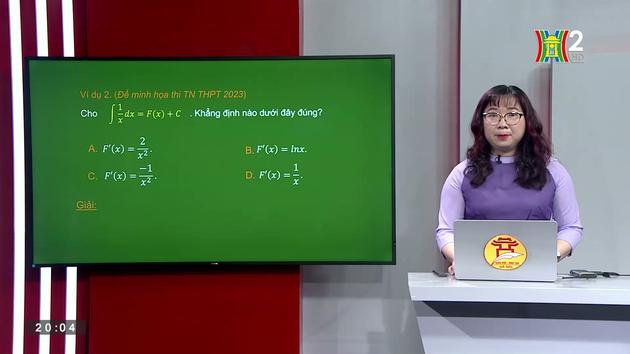 Ôn thi môn Toán: Nguyên hàm, Tích phân và ứng dụng