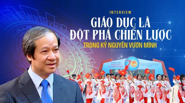 Giáo dục là đột phá chiến lược trong kỷ nguyên vươn mình