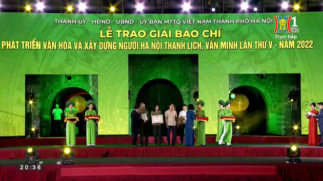 Giải báo chí về Phát triển văn hóa và xây dựng người Hà Nội thanh lịch, văn minh lần thứ V