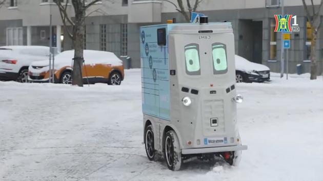 Thử nghiệm robot giao hàng tại châu Âu