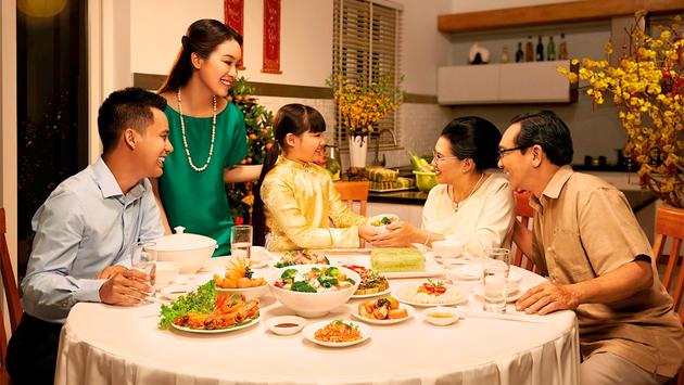 Dinh dưỡng cho người cao tuổi dịp Tết
