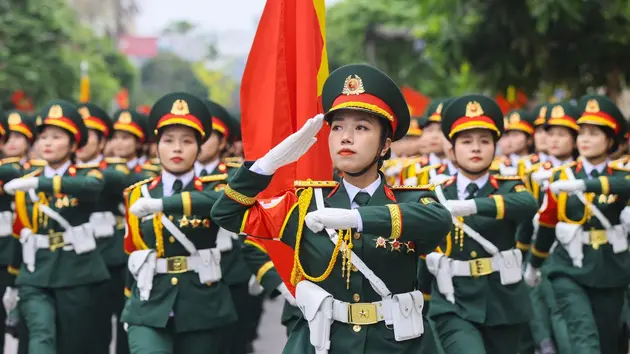 12.000 người tham gia tổng duyệt diễu binh diễu hành