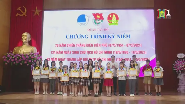 17 thiếu nhi đạt danh hiệu 'Chiến sĩ nhỏ Điện Biên'