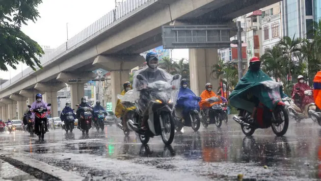 Dự báo thời tiết 8/6, Hà Nội mưa dông rải rác