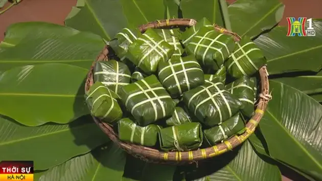 Làng bánh chưng Tranh Khúc hối hả vụ Tết