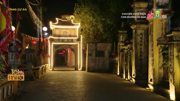 Ngày cuối năm tại làng Cự Đà