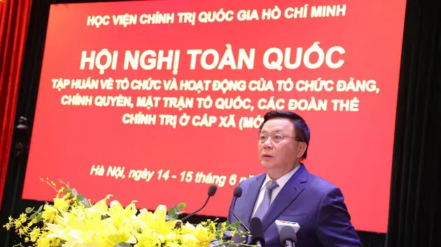 Hội nghị tập huấn toàn quốc vận hành hệ thống chính trị cấp xã mới
